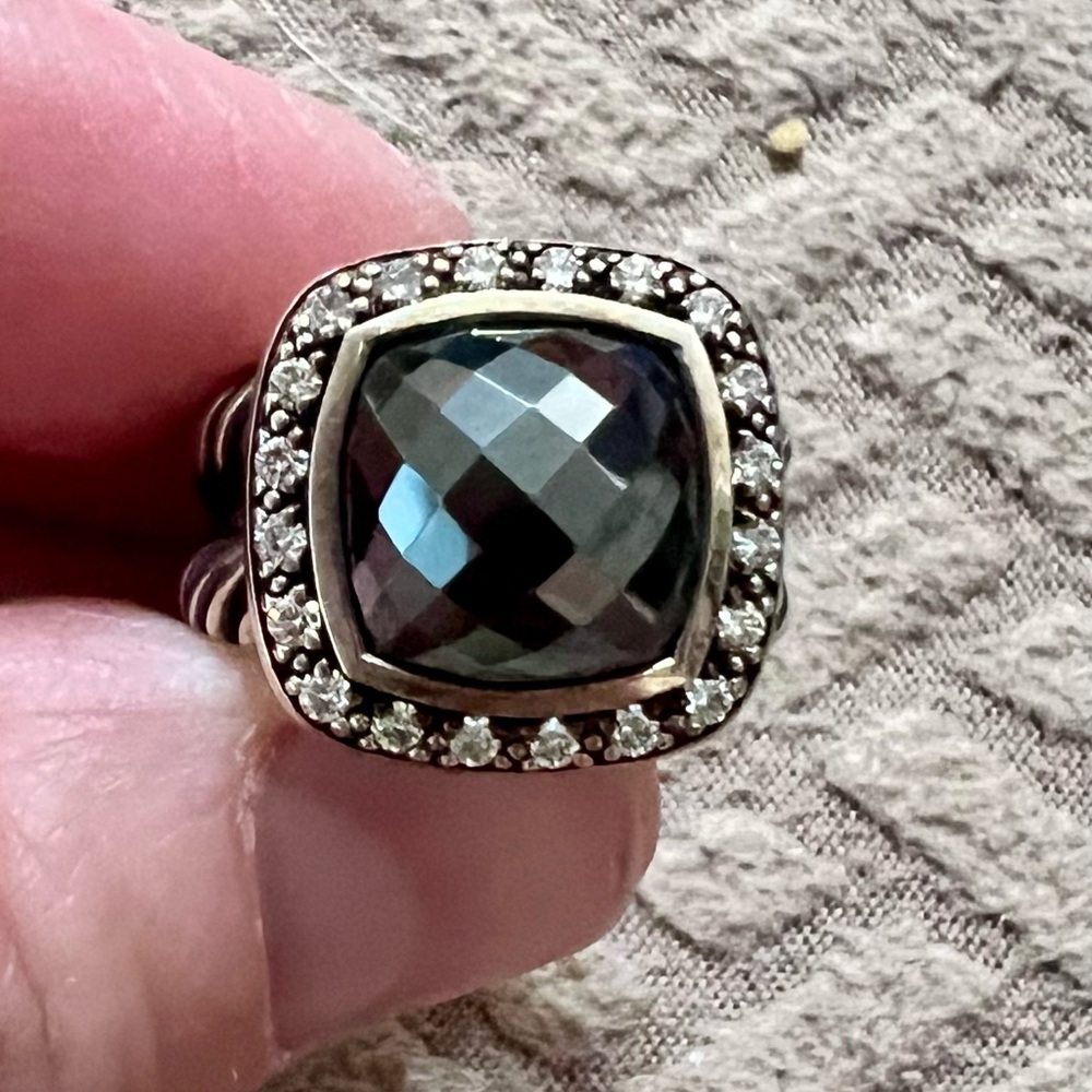 David Yurman Hematite Albion Ring